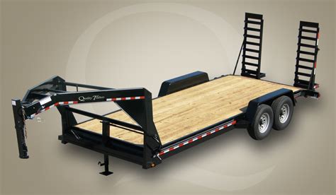 tilting gooseneck trailer length for skid steer|diy gooseneck trailer.